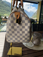 Louis Vuitton Speedy 30 in Tela Damier Azur