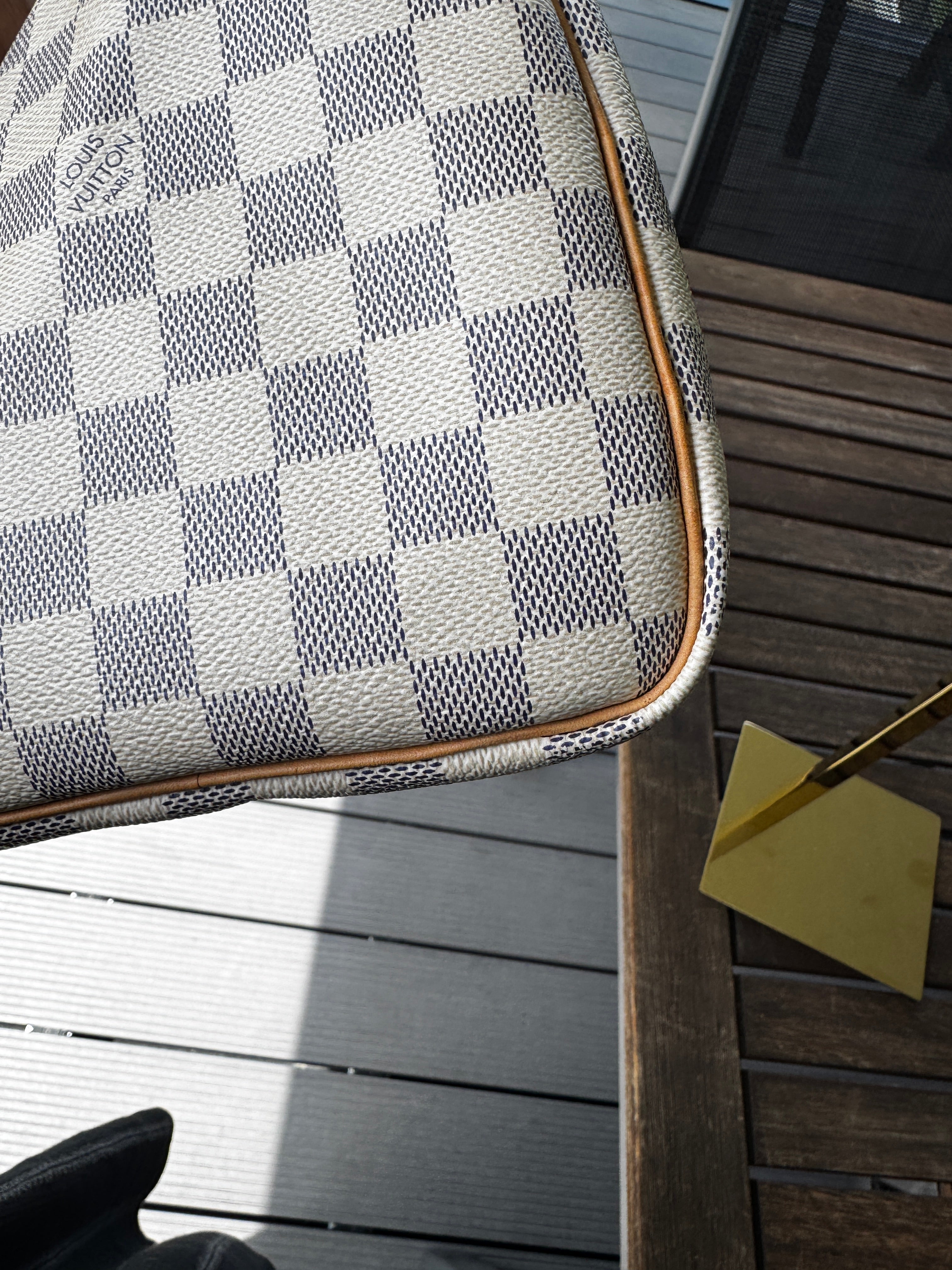 Louis Vuitton Speedy 30 in Tela Damier Azur