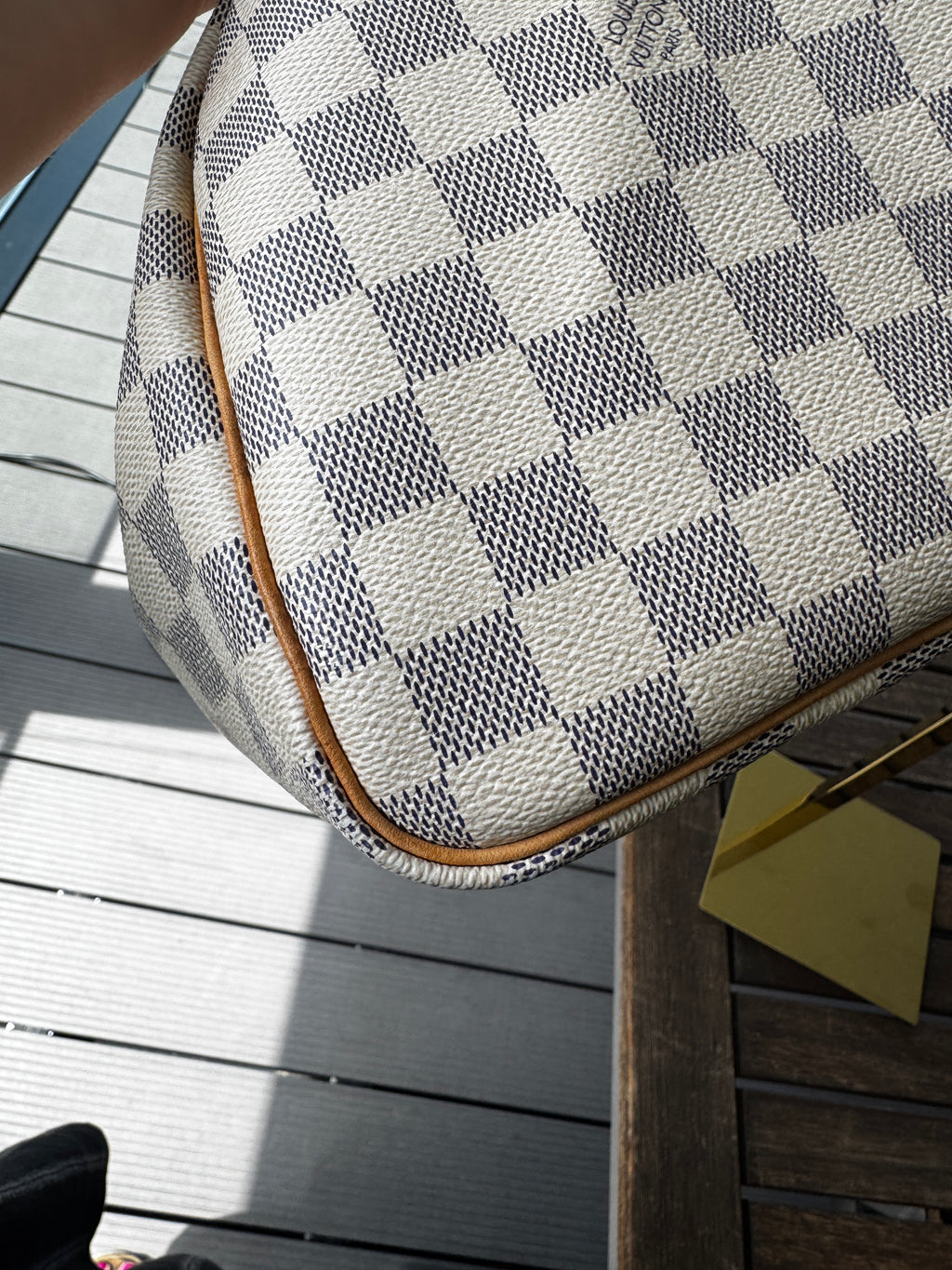 Louis Vuitton Speedy 30 in Tela Damier Azur