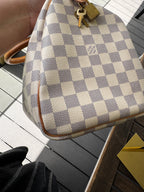 Louis Vuitton Speedy 30 in Tela Damier Azur