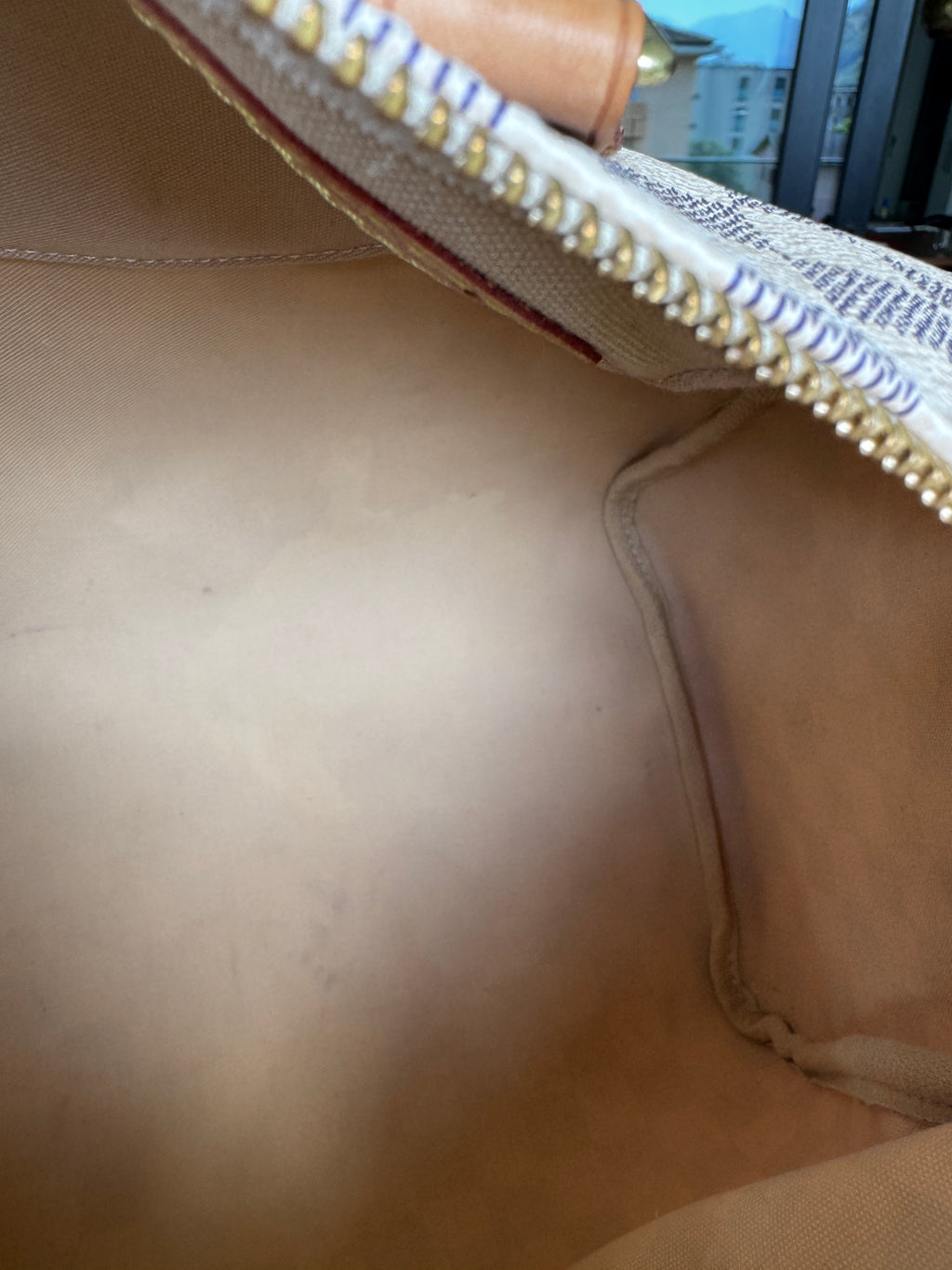 Louis Vuitton Speedy 30 in Tela Damier Azur