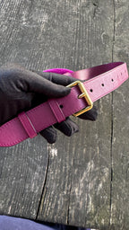 Gucci Marsupio GG Marmont in Velluto - Viola Magenta