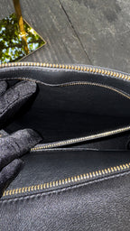 Céline Belt Bag in Pelle - Nero e Blu Notte