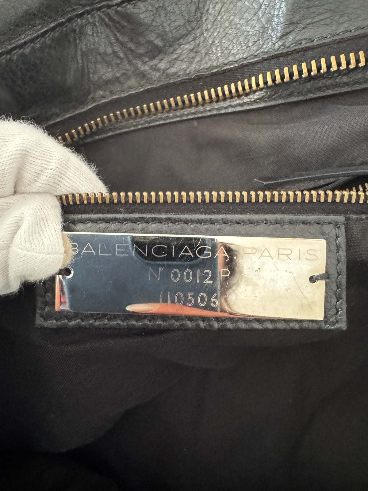 Balenciaga City Weekender in Pelle di Agnello Nera