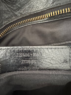 Balenciaga City Weekender in Pelle di Agnello Nera