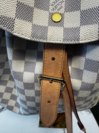 Louis Vuitton Zaino Sperone in Tela Damier Azur