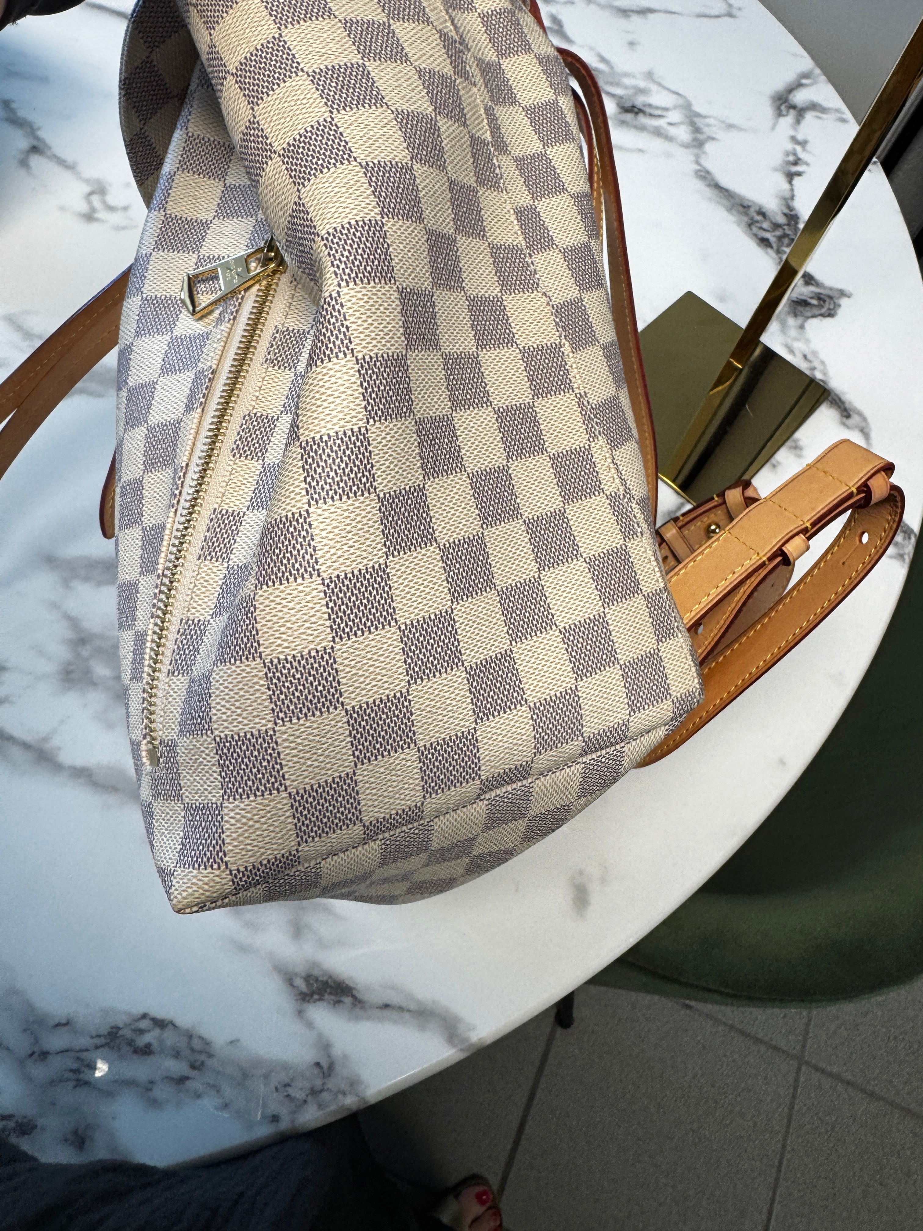 Louis Vuitton Zaino Sperone in Tela Damier Azur