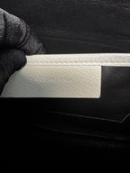 Balenciaga Pochette Everyday Medium in Pelle Bianca