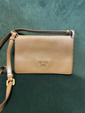 Prada Borsa a Tracolla Double Zip Flap color Cuoio