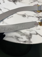 Louis Vuitton New Wave Multi Pochette in Pelle Trapuntata - Bianco Ghiaccio