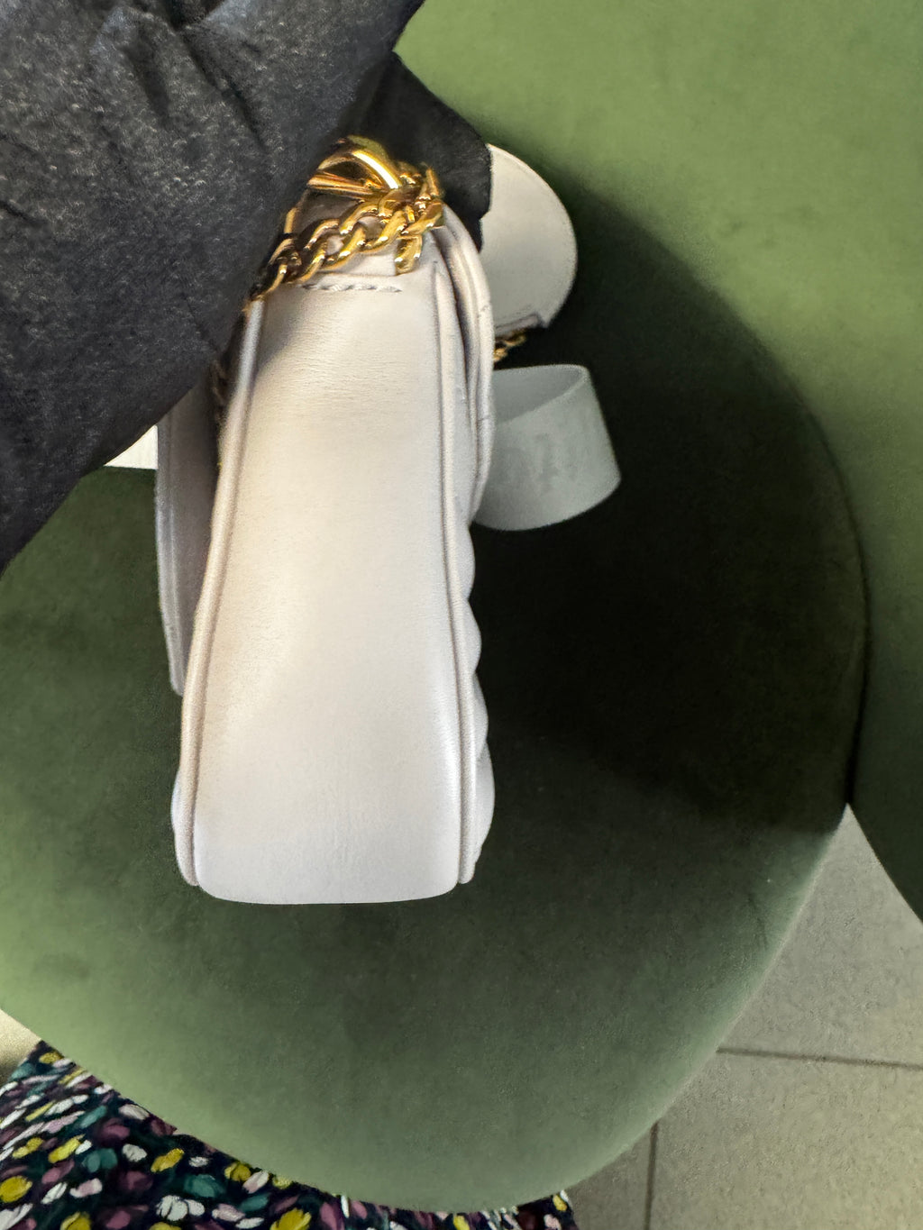 Louis Vuitton New Wave Multi Pochette in Pelle Trapuntata - Bianco Ghiaccio