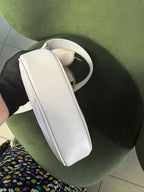 Louis Vuitton New Wave Multi Pochette in Pelle Trapuntata - Bianco Ghiaccio