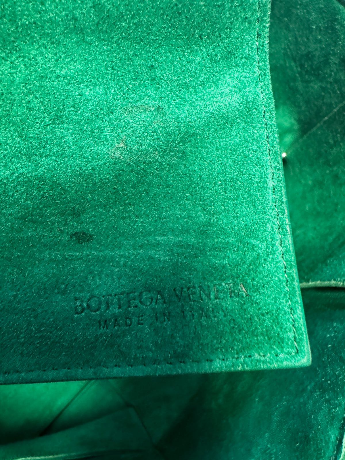 Bottega Veneta Arco Tote Medium in Pelle Intrecciato Orthobie - Verde Parakeet