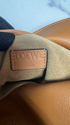 Loewe Flamenco Clutch 30 cm in Nappa di Vitello Warm Desert / Cuoio