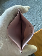 Portacarte Prada in Pelle Saffiano - Rosa Cipria