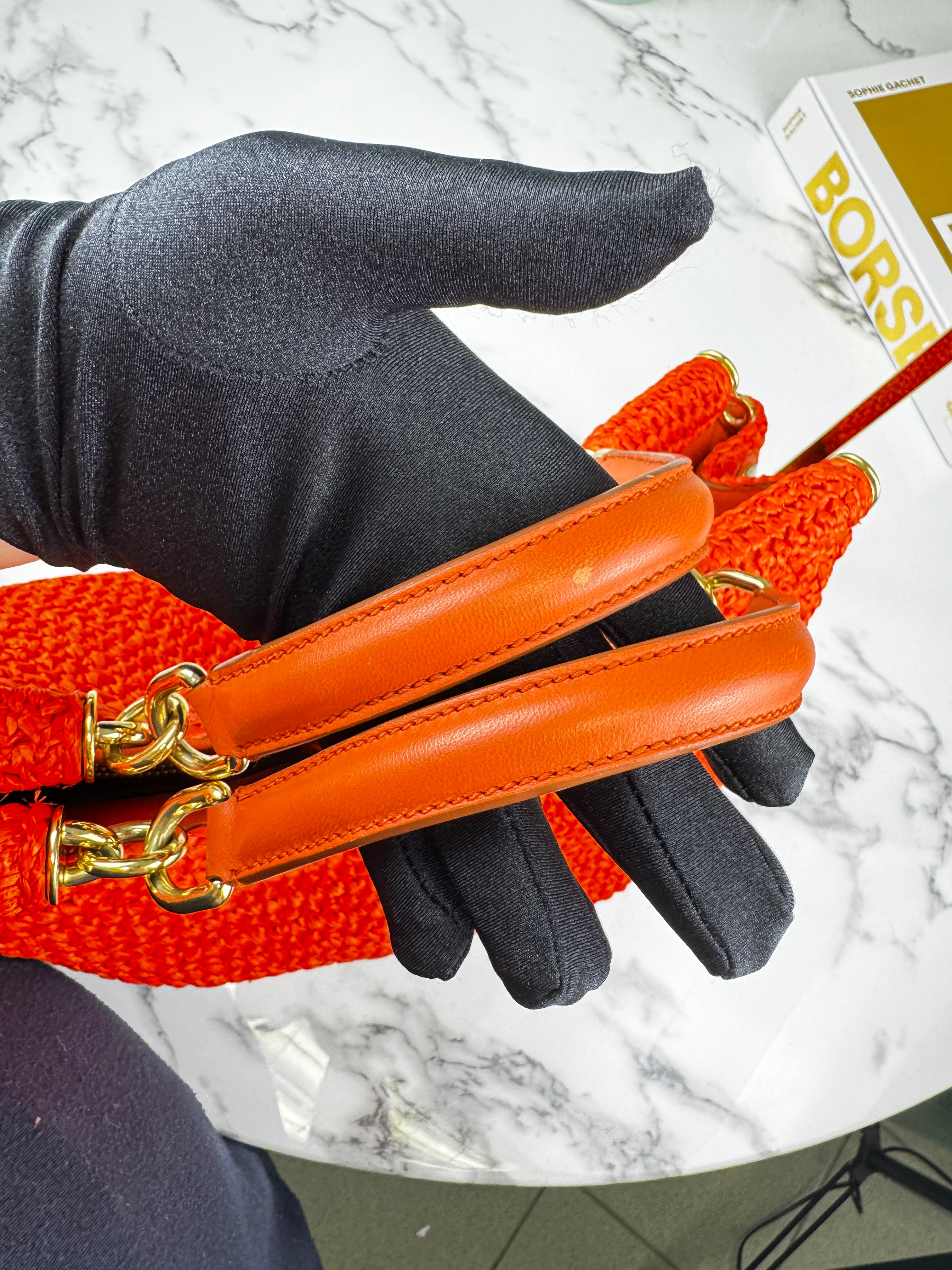 Dolce & Gabbana Sicily Medium in Rafia