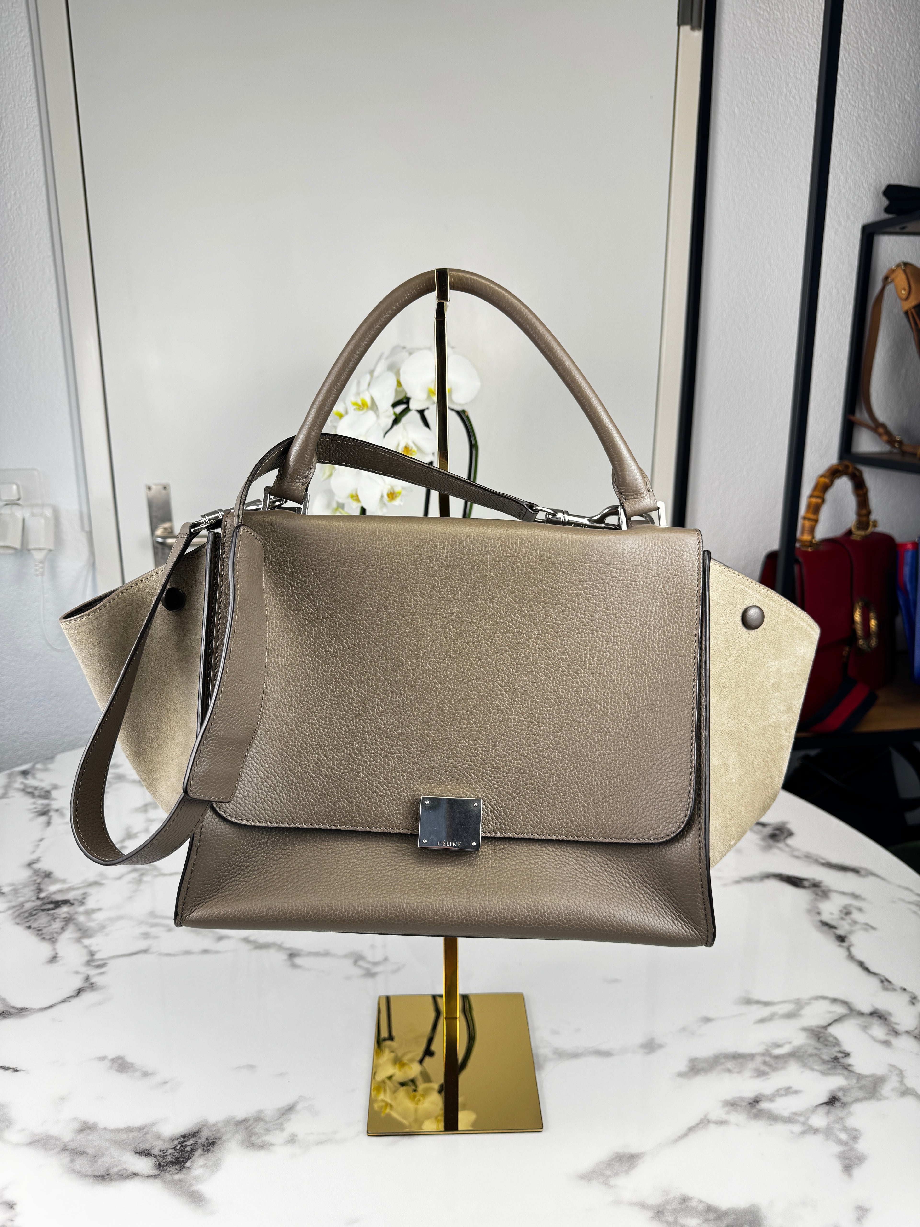 Céline Trapèze Taupe