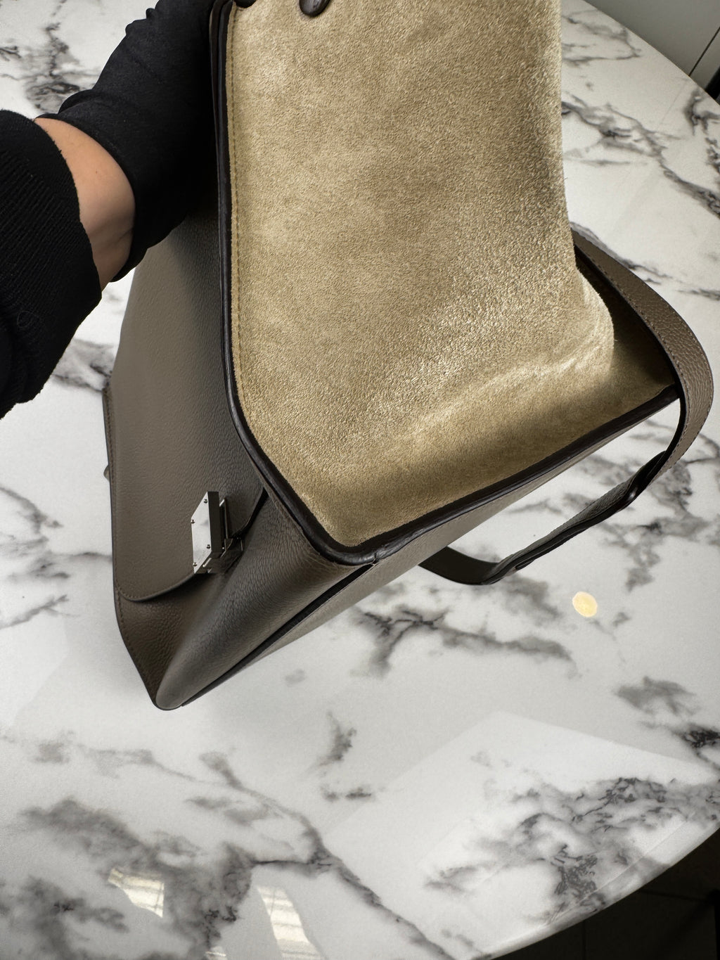 Céline Trapèze Taupe